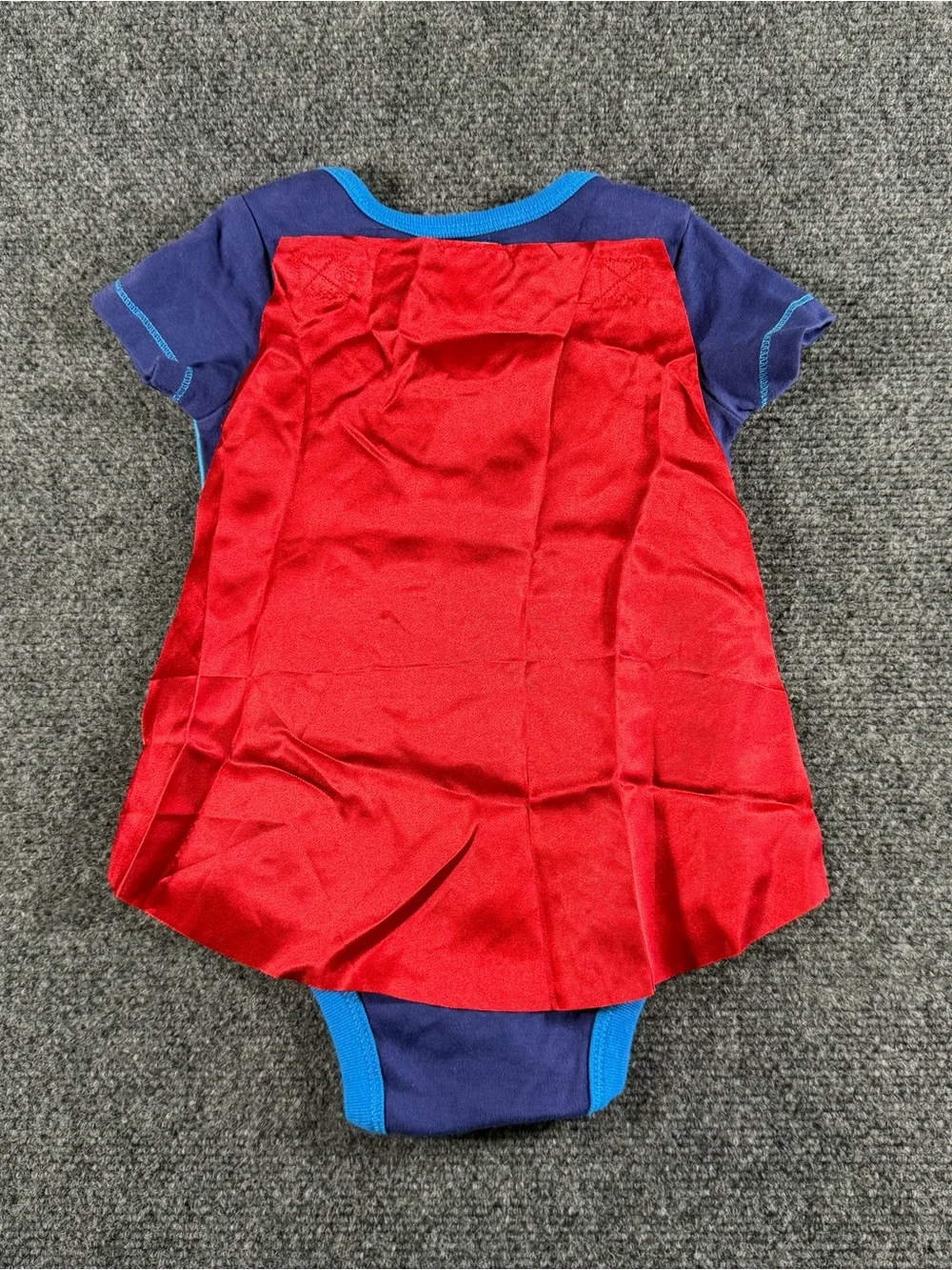 Marvel Thor Baby Costume Detachable Cap Onesie One Piece Bodysuit 6-9 Months